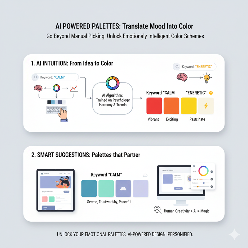 A brain with colors flowing out of it
