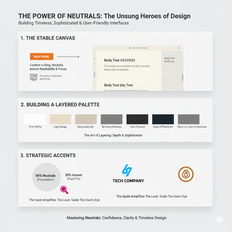 An elegant room designed with neutral colors